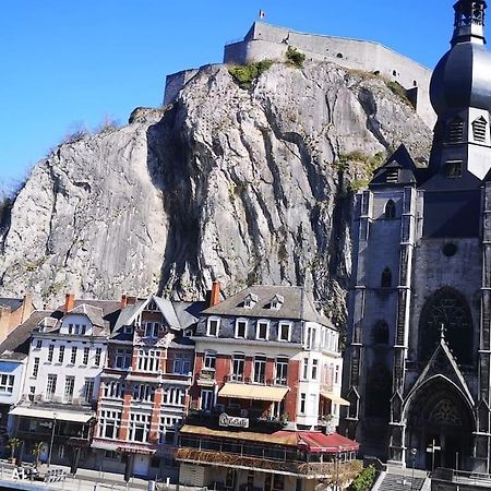 Vue Sur Meuse Avec Jacuzzi Et Sauna Exterieur. Yvoir Eksteriør billede